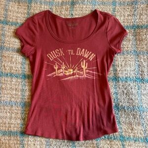 Maroon Shyanne shirt, size M